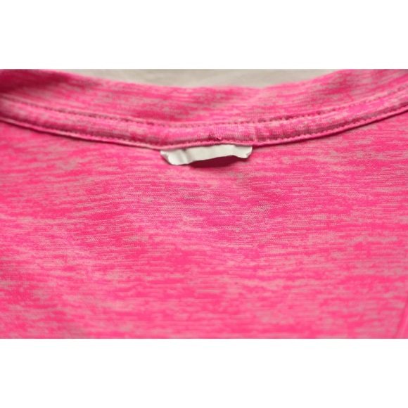 Under armour women’s pink heathered longsleeve top - Picture 3 of 8